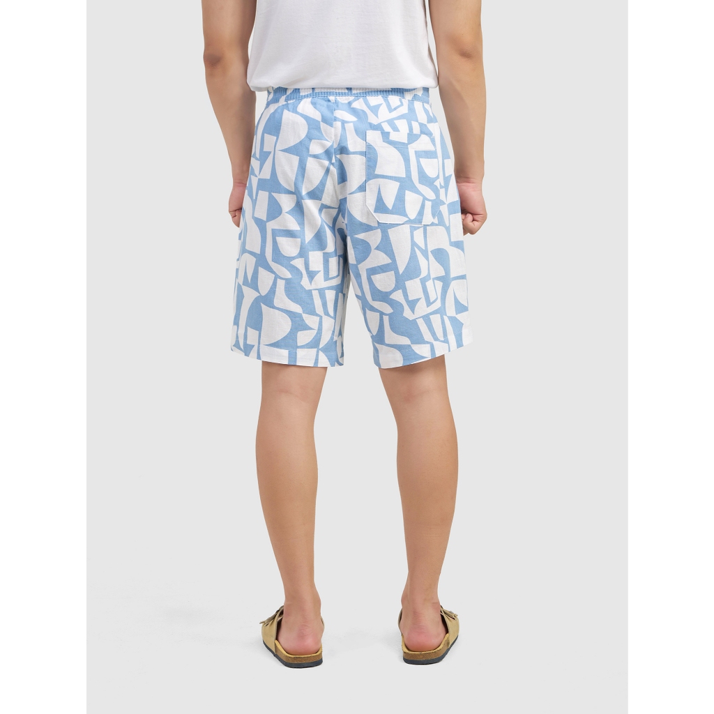 Quần short nam CANIFA form gọng gàng chất liệu cotton mềm mại đứng form 8BS26S014