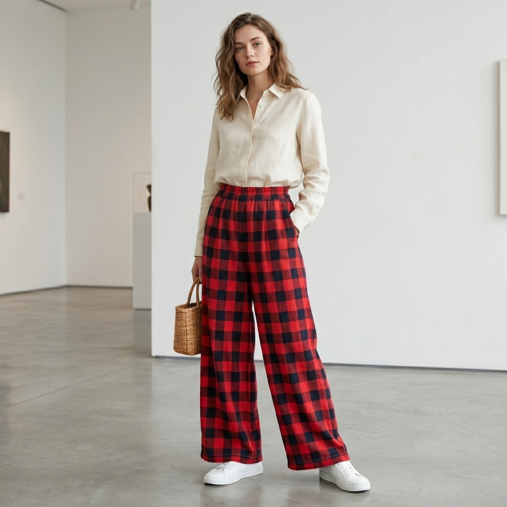 VẢI THÔ KẺ 100% COTTON - MAY SƠ MI, VÁY, SOOC ĐÙI, BỘ PIJAMA, KHĂN CHẢI BÀN...