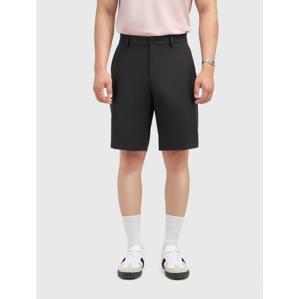 Quần short nam CANIFA dáng Regular cạp cúc phong cách trẻ trung, lịch sự 8BS26S018