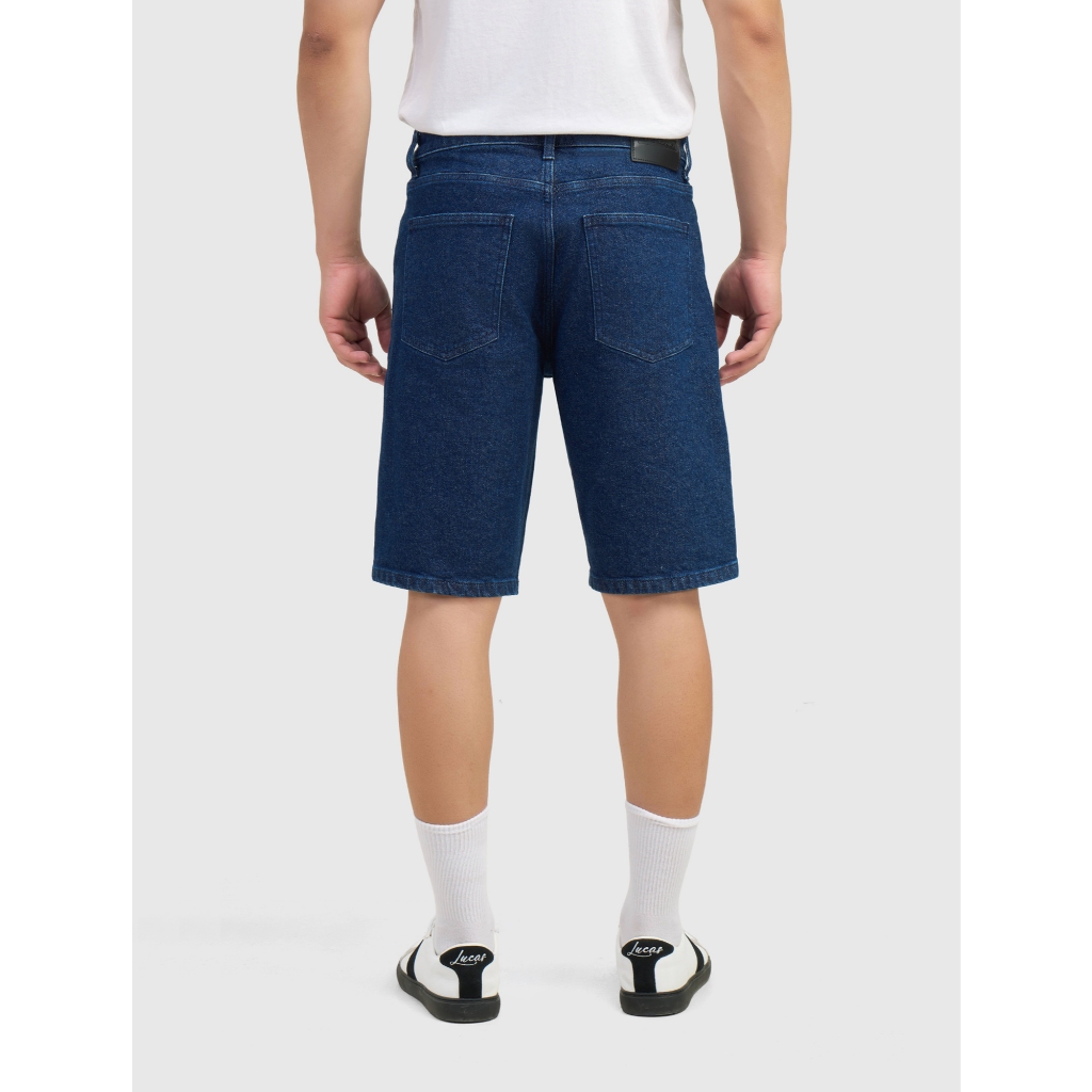 Quần short jean nam CANIFA form regular dáng suông basic trẻ trung 8BS26S015