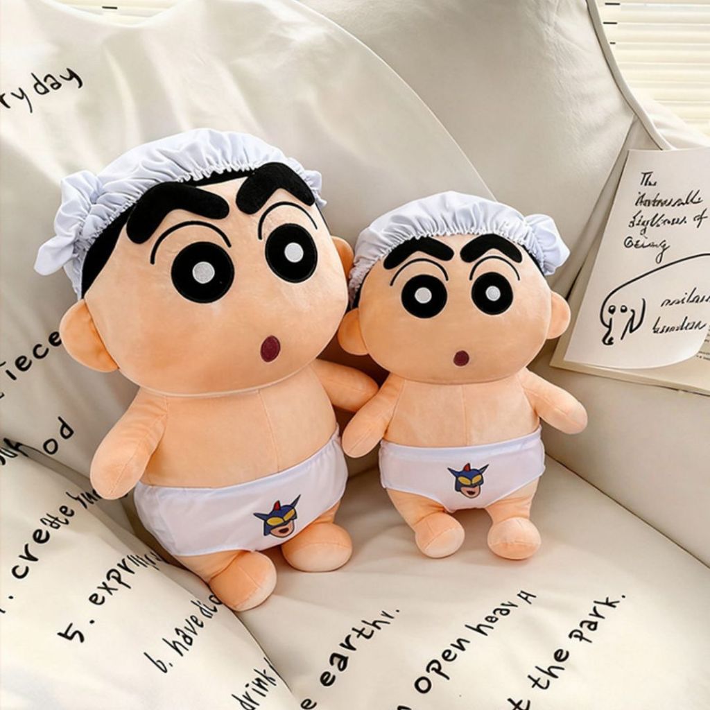 Gấu Bông Shin Chan Cosplay Động Vật Ngộ Nghĩnh, Thú Nhồi Bông Cushin Cậu Bé Bút Chì Làm Quà Tặng Cho Bé
