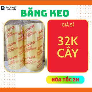 [XẢ KHO] BĂNG KEO TRONG/ĐỤC - 200Y/400Y/300Y/100Y (1CÂY/6CUỘN) - 1 CUỘN 0.5KG/1KG , CAM KẾT DÍNH CHẮC , ĐÓNG HÀNG TMĐT