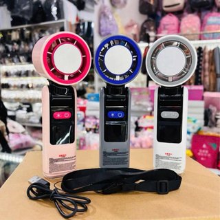 Quạt Cầm Tay Turbo Fan K8 Sò Lạnh Cực Mát 199 Cấp Độ Gió Pin 5000mAh Tích Điện Có Đèn Pin