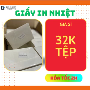 Giấy In Nhiệt A6 A7 Cuộn/Tệp - Giấy In Nhiệt Tự Dính Có Sẵn Keo In Đơn Thương Mại Điện Tử
