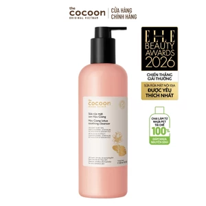 Supersize - Sữa rửa mặt sen Hậu Giang Cocoon 500ml