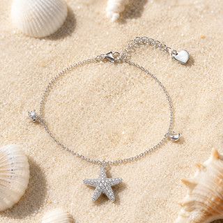 Vòng tay nữ LAMY Star Fish Silver Bracelet 2256