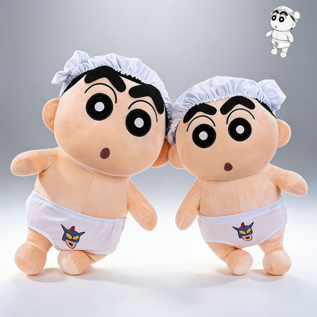 Gấu Bông Shin Chan Cosplay Con Vật Dễ Thương,Thú Nhồi Bông Shin Cậu Bé Bút Chì Quà Tặng Vui Vẻ Cho Bé,Bạn Trai