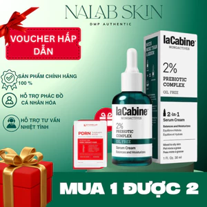 LaCabine 2% Prebiotic Complex Serum Cream 30ml - Serum Cream cân bằng hệ vi sinh da
