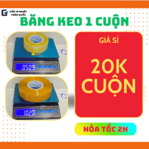 BĂNG KEO TRONG - ĐỤC 4.8CM NẶNG 0.5KG / 1KG ( 1 CUỘN ) ĐÓNG HÀNG TMĐT - BĂNG DÍNH CHẮC