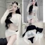 SET BIKINI 4 MÓN KÈM ÁO LƯỚI VÀ KHĂN QUẤN MANG PHONG CÁCH QUYẾN RŨ