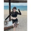 SET BIKINI 4 MÓN KÈM ÁO LƯỚI VÀ KHĂN QUẤN MANG PHONG CÁCH QUYẾN RŨ