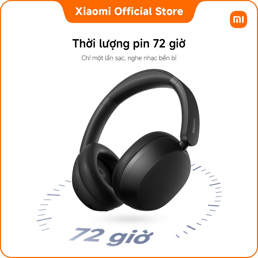 Xiaomi Tai nghe chụp tai không dây REDMI Headphones Neo | Lên đến 42dB Adaptive ANC | Thời lượng pin bền bỉ 72 giờ | BigBuy360 - bigbuy360.vn
