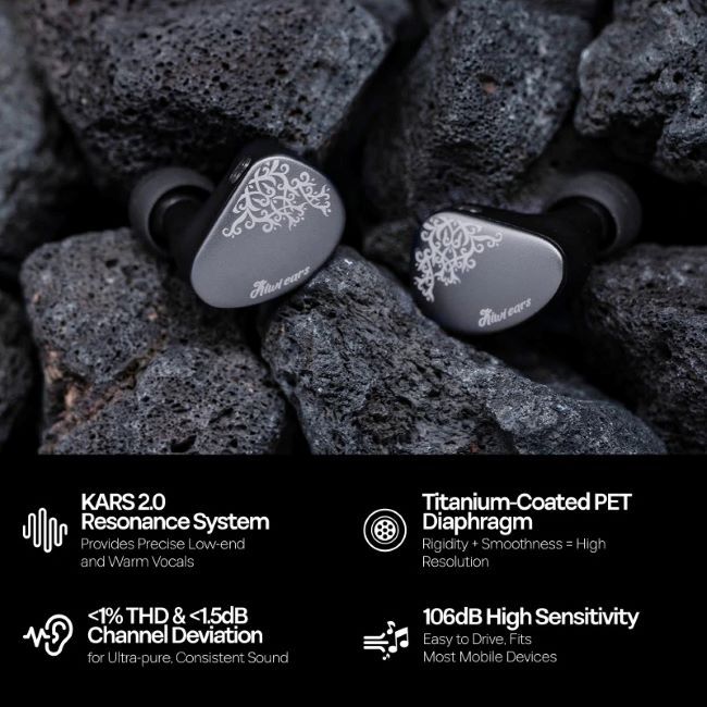 [NC] Tai nghe KIWI EARS CADENZA II | ACOUSTIC, CLASSICAL, VOCAL, POP | In Ear | Không Mic | BigBuy360 - bigbuy360.vn