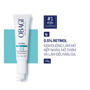 OBAGI Retinol 0.5 & Retinol 1.0 Kem Dưỡng Hỗ Trợ Chăm Sóc Da
