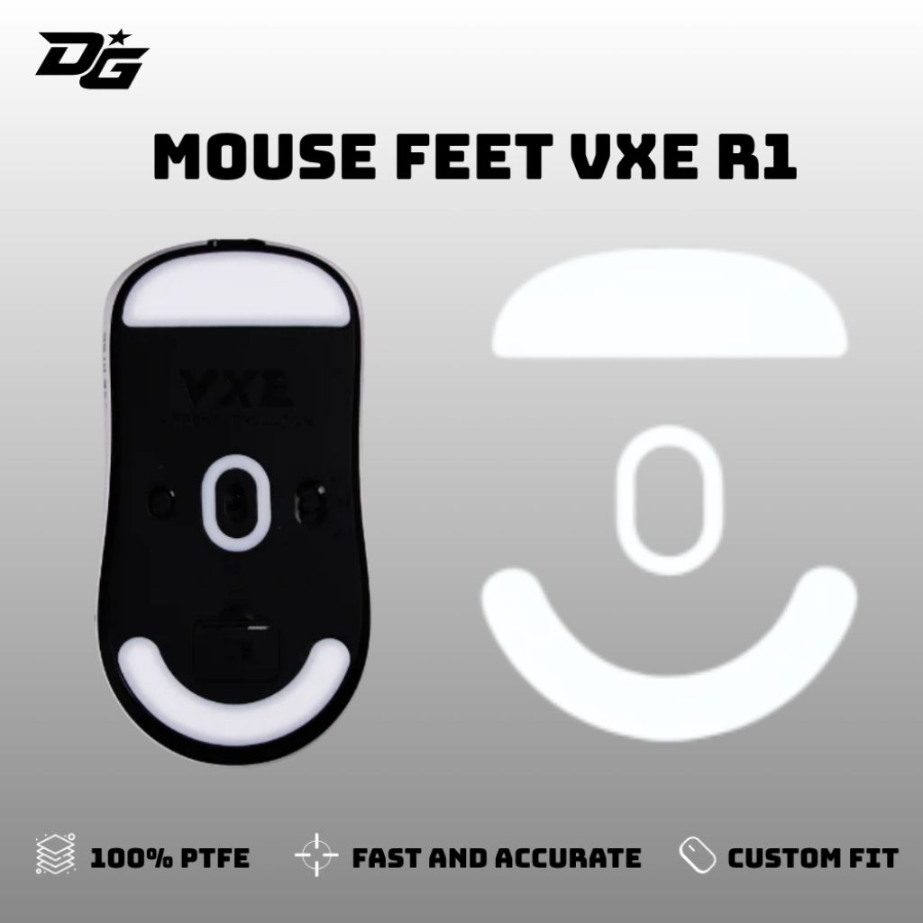 Mouse Feet WHITE ICE - PTFE nguyên chất cho VXE R1 / SE / Pro / Pro Max ...