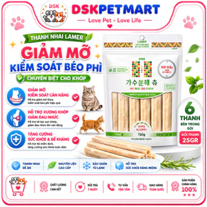 Thanh Gặm Sạch Miệng Cho Chó LAMER HYDROLYSIS Giúp Giảm Mảng Bám