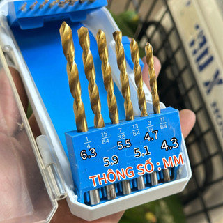 Bộ Mũi Khoan HART THÉP HSS 14 Chi Tiết – Khoan Sắt, Gỗ, Nhôm Đa Kích Thước