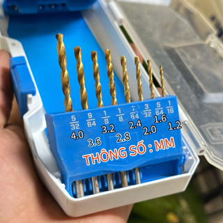 Bộ Mũi Khoan HART THÉP HSS 14 Chi Tiết – Khoan Sắt, Gỗ, Nhôm Đa Kích Thước