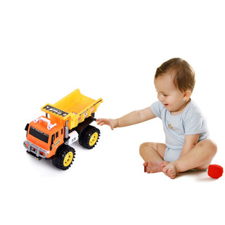 Xe Tải Ben Đồ Chơi Cỡ Lớn Cho Bé – Xe Công Trình Chạy Trớn Siêu Bền