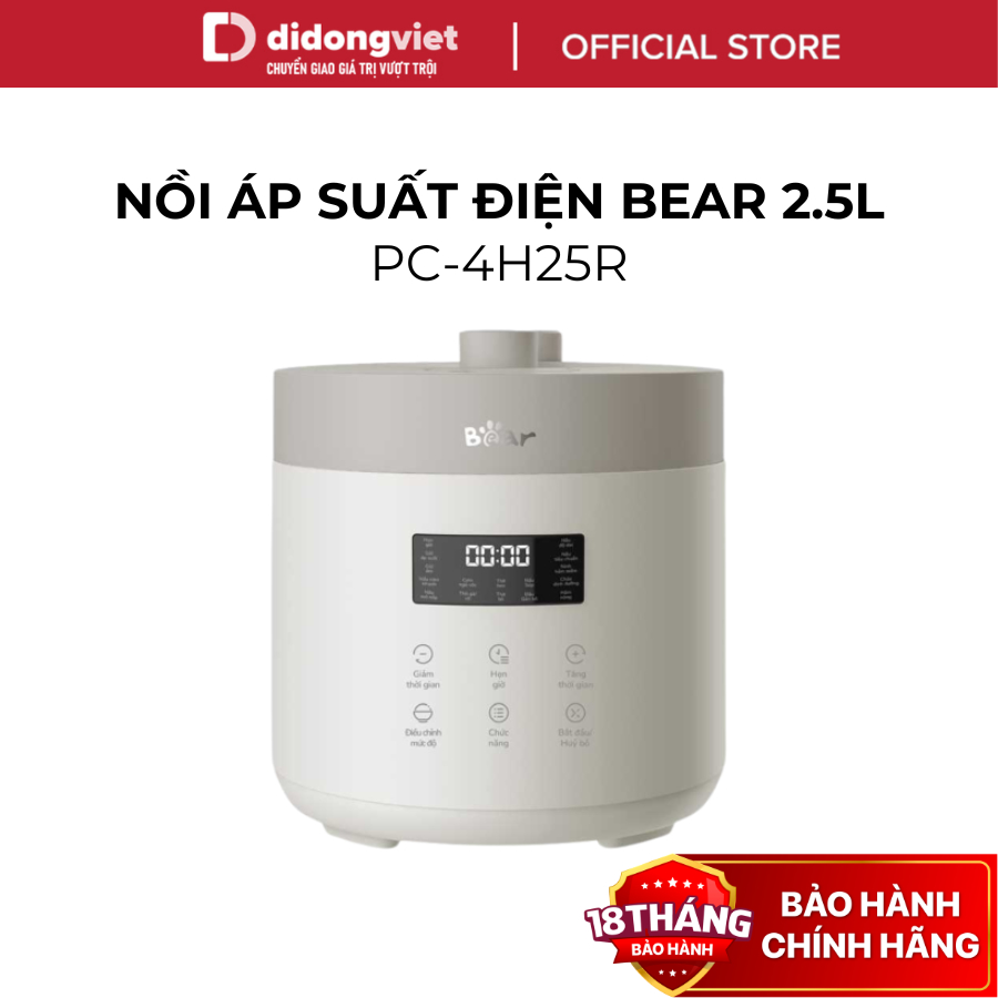 Nồi áp suất đa năng Bear 2.5L