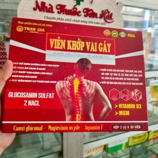 Viên Khớp Vai Gáy an khớp vương - giúp tăng tiết Dịch Khớp, phục Hồi Mô Sụn, Dùng Cho Người Đau Khớp, Thoái Hóa khớp