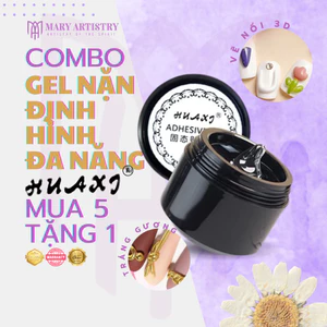 Gel Nặn Định Hình 3D Huaxi Đa Năng - Vẽ Nổi 3D, Nặn Hoa, Nối Móng, Tráng Gương - 10g 30g
