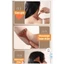 Lược 6 Móng Hình Sừng Hươu, Lược Massage Đầu Bằng Nhựa Giả Gỗ