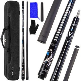 Cuppa Gậy bi da sợi carbon 12.5mm Gậy bi-da đầu lớn -tặng kèm phụ kiện