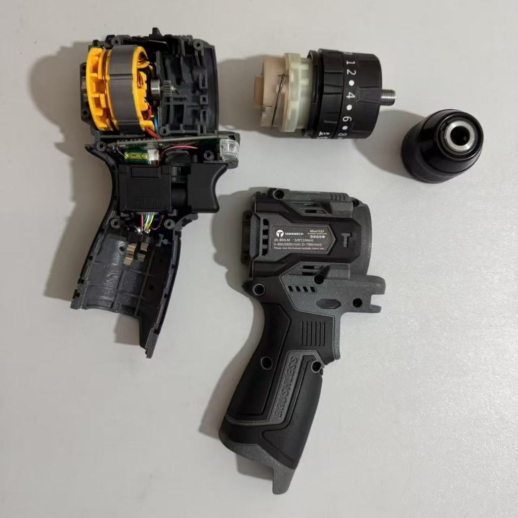 Máy Khoan Pin TANKMECH TK-533 (16V 85Nm) Không Chổi Than Brushless, 3 Chức Năng Khoan Tường Vít Mạnh Chính Hãng