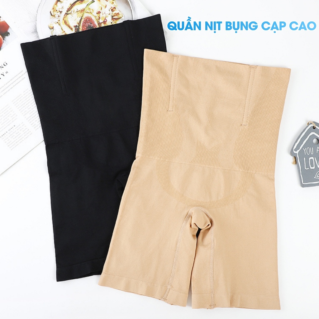 Quần gen nịt bụng cạp cao định hình bung dưới nâng mông, nịt bụng dưới gom mỡ siết eo ZANABRA N3956