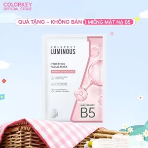 Một Miếng Mặt Nạ Giấy Màu Hồng COLORKEY LUMINOUS Vitamin B5 25ml