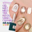 Sơn Gel Mắt Mèo Tone Trà Rượu Champagne AS Chai Xanh Mã AUM - Tinh Tế, Sang Chảnh, Quý Phái 15ml