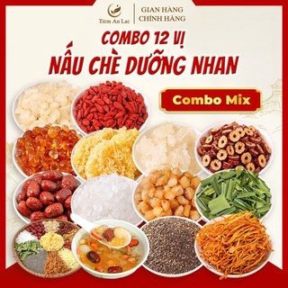 Combo 12 Vị Chè Dưỡng Nhan Thảo Mộc, Thanh Lọc Cơ Thể, Ngủ Ngon, Đẹp Da - An Lạc