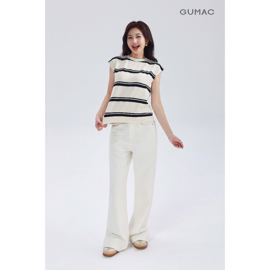 Quần Jeans Nữ Ống Suông Gmorning Cơ Bản Chất Denim Mềm Trẻ Trung Dễ Phối Đồ YQJF03049