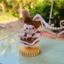 Móc khoá len handmade- Bé Thỏ tiểu thư