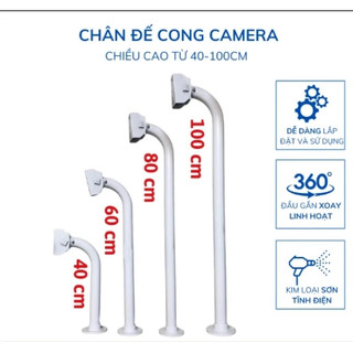[Có sẵn] [Chính hãng] Chân đế Camera dài 60cm nhôm dày chữ L