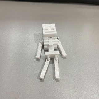 MÓC KHOÁ MINECRAFT SKELETON - Móc Khoá Nhân Vật Bộ Xương Trong Game Minecrarf - Quà Tặng Cute Cho bé