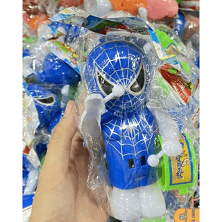 Đồ Chơi Vặn Cót Đánh Trống Lắc Lư Cho Bé Siêu Vui Nhộn - Mèo Kitty, Doraemon, Người Nhện,...