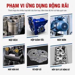 Keo Khóa Ren GUNASEN G-222 5042 5050 5071 5077 Keo Chống Tự Tháo Bulong Ốc Vít Chịu Nhiệt Cao, Chịu Dầu Tốt, Độ Bền Cao