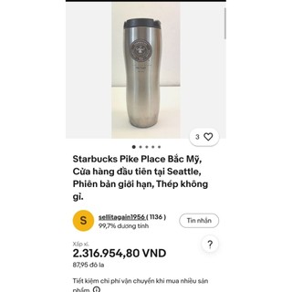 Cốc giữ Nhiệt Starbuck 473ml