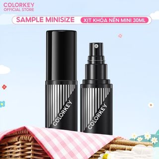 [MINISIZE - 30ML] Xịt Khóa COLORKEY Tia Sương Mềm Mại Giúp Khóa Chặt Lớp Trang Điểm Phù Hợp Mọi Loại Da 30ml