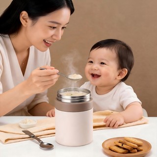 Bình ủ thức ăn inox 316 750ml, giữ nóng 12h, cho bà bầu & bé, an toàn không gỉ Chống tràn, không độc hại