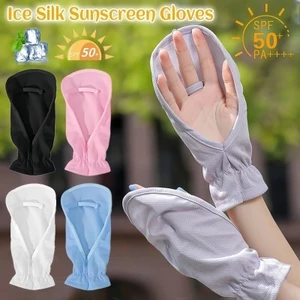 Bao Tay Chống Nắng Xỏ Ngón Che Bàn Tay Cảm Ứng Điện Thoại Vải Thoáng Khí ( Găng Tay Lái Xe Tiện Lợi Tản Nhiệt Tốt )