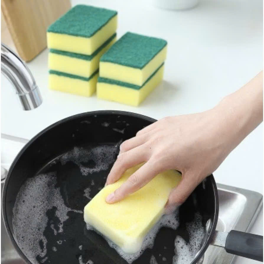 Set 2 Miếng Rửa Chén Da Lợn, Miếng Rửa Bát Dĩa