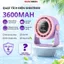 Quạt Để Bàn Mini SHINTREEE 3600mAh Điều Chỉnh 5 Tốc Độ Cảm Ứng Số Thông Minh