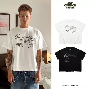 Áo Thun Form Boxy "PERDITA” Chất Vải Cotton Premium 2 Chiều 240gsm Unisex Nam Nữ | Common Issue