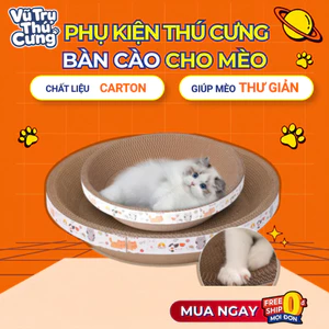 Bàn Cào Móng Cho Mèo Kết Hợp Chỗ Ngủ