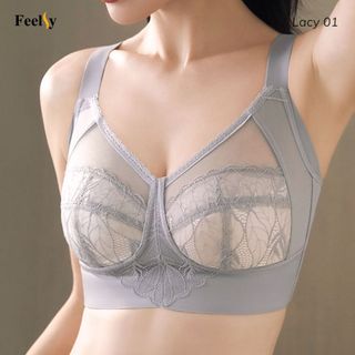 Áo Ngực Định Hình 𝐅𝐞𝐞𝐥𝐬𝐲 Bra Định Hình Bản To, Không Gọng, Gọn Mỡ Lưng Nách Chống Xệ Lacy01