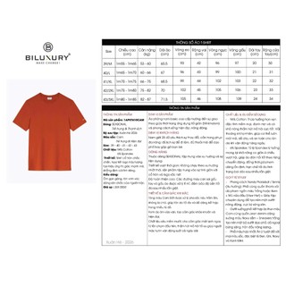 [T7_SALE 20%_HT] Áo Thun Thể Thao Nam 1APKT610CAM Biluxury Form Slimfit Họa Tiết Cao Cấp Thoáng Mát Co Giãn