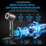 Máy Sấy Tóc Olivo IonSense 1500W - Công Nghệ Sấy Ion Âm - Động Cơ BLDC - 9 Chế Độ - Mượt Tóc, Giảm Hư Tổn — ảnh 5